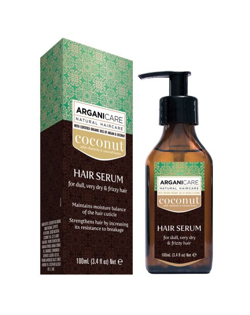 Sérum huile Huile de Coco cheveux secs et frisés -  100 ml