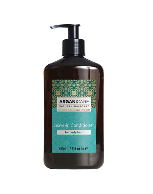 Regenerierende Pflege mit Argan- und Shea-Leave-In für lockiges Haar - 400 ml