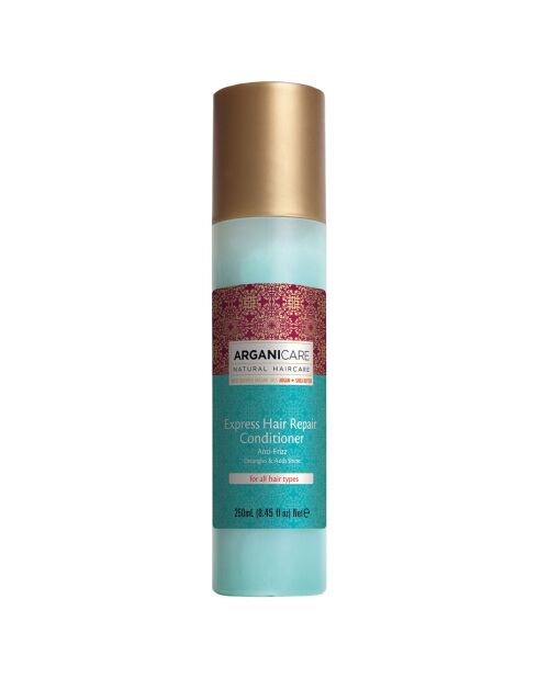 Spray réparateur express sans rinçage Argan et Kératine tous types de cheveux -  250 ml
