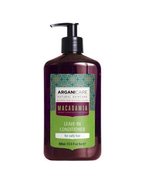 Soin définition sans rinçage Argan cheveux bouclés à frisés -  400 ml