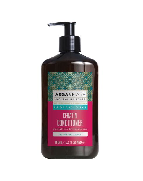 Keratine herstellende en voedende conditioner voor alle haartypes - 400 ml