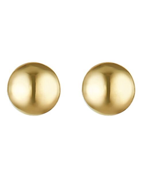 Ohrstecker aus Gelbgold Ø 1 mm