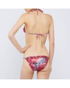 Maillot de Bain 2 Pièces rose/bleu/noir