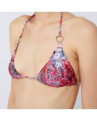 Maillot de Bain 2 Pièces rose/bleu/noir