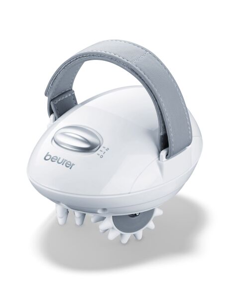 Masseur anti-cellulite ergonomique gris/blanc