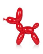 Sculpture Pop Art Chien rouge - 27x26x9.5 cm