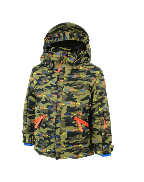 Veste de Ski Twisty camouflage verte