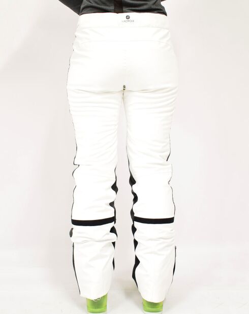 Pantalon de ski Move Curl blanc/noir