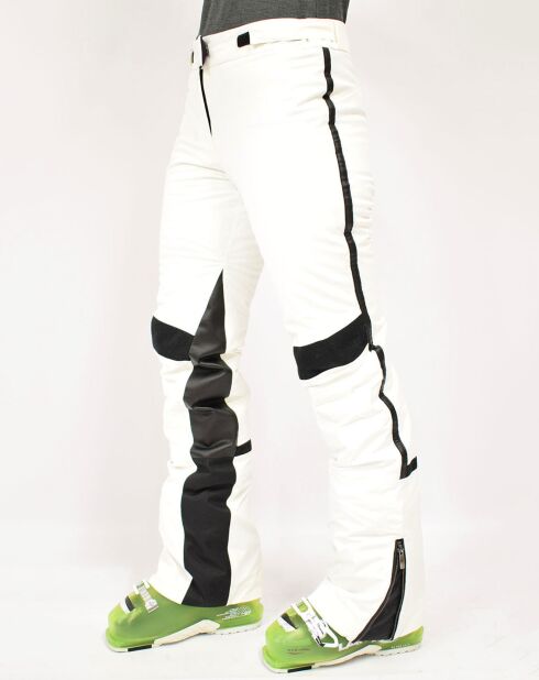 Pantalon de ski Move Wave blanc/noir