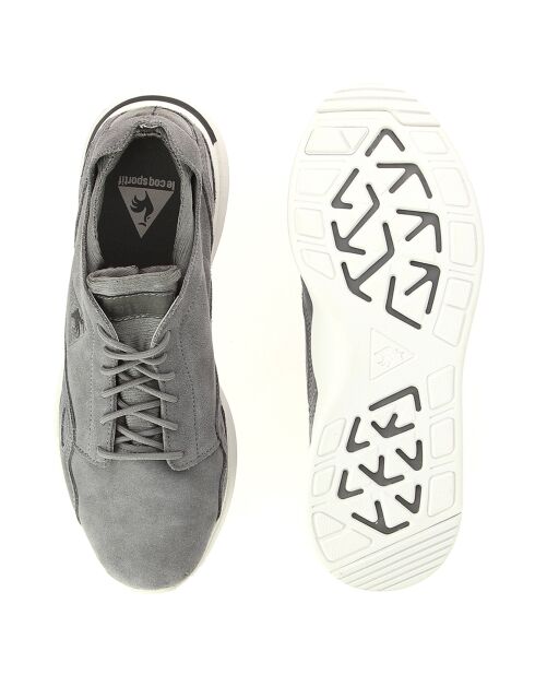 Baskets en Velours de Cuir Lcsr Flow grises