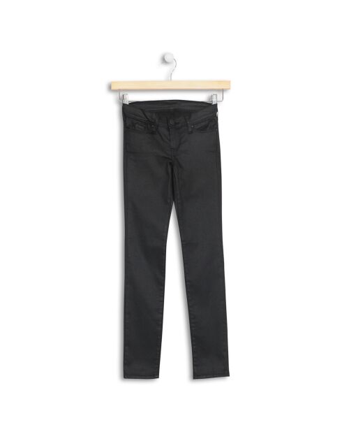 Jean Waxe en Toile de Coton noir