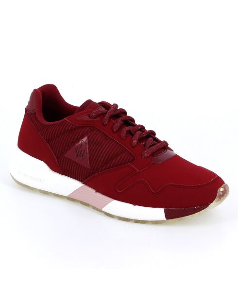 Baskets Omega X bordeaux
