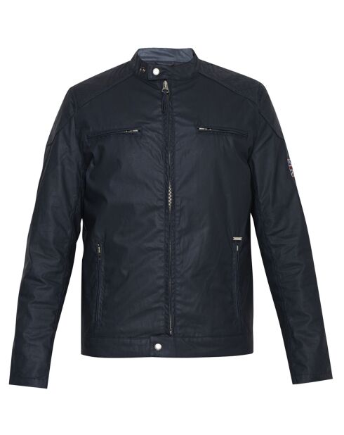 Blouson Racer bleu marine