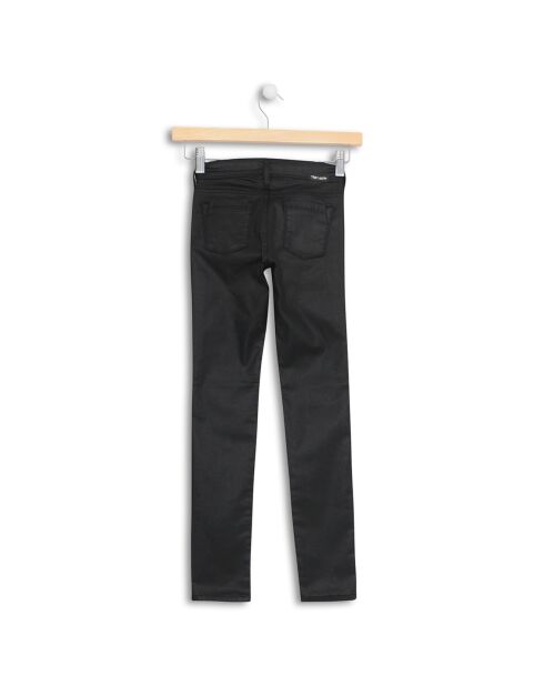 Jean Waxe en Toile de Coton noir