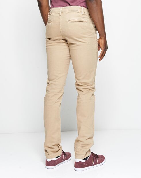 Pantalon Garven beige clair