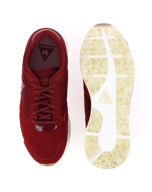 Baskets Omega X bordeaux