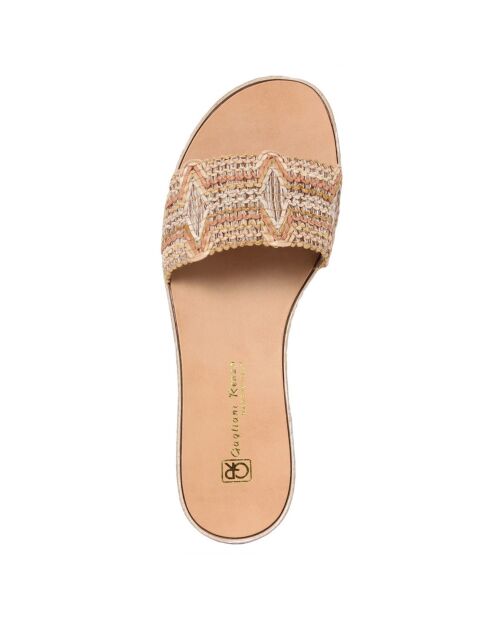 Mules Lia nude/multicolore