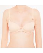 Soutien-gorge Vivianne avec armatures et bonnets coqués beige