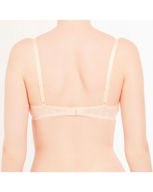 Soutien-gorge Vivianne avec armatures et bonnets coqués beige