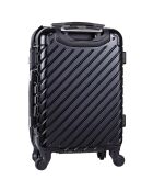 Maleta Denver Medium Stay con 4 ruedas, 60 cm, negra