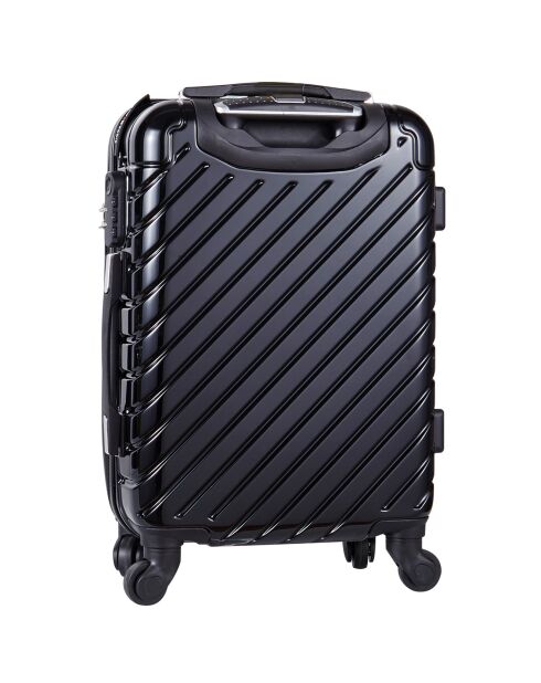 Maleta Denver Medium Stay con 4 ruedas, 60 cm, negra
