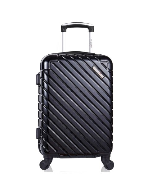 Maleta Denver Medium Stay con 4 ruedas, 60 cm, negra