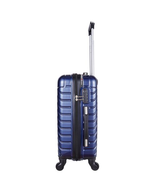 Valise Cabine 4 roues Denver 50 cm bleu marine