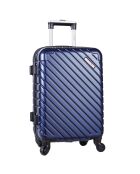 Valise Cabine 4 roues Denver 50 cm bleu marine