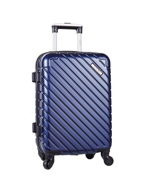 Valise Cabine 4 roues Denver 50 cm bleu marine