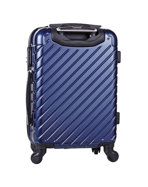Valise Cabine 4 roues Denver 50 cm bleu marine