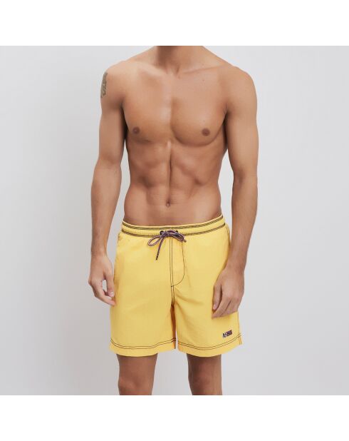 Villa effen geel badpak