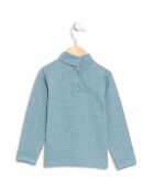 Sous-pull Ugo en Coton bleu gris