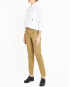 Pantalon chino Charles kaki clair