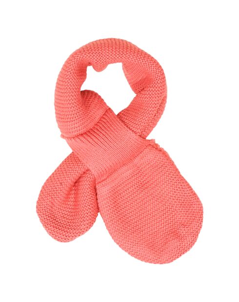 Echarpe Saga en Maille rose foncé 72x12 cm