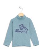 Sous-pull Ugo en Coton bleu gris