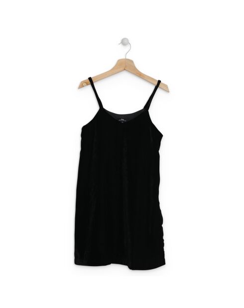 Robe Holly en velours noire