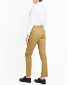 Pantalon chino Charles kaki clair