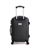 Long Stay Koffer met 4 eenvoudige wielen Hamburg 69 cm zwart