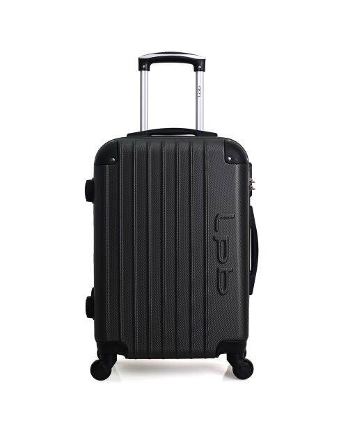 Hamburg Medium Stay Koffer mit 4 Einzelrollen 60 cm schwarz