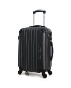 Hamburg Medium Stay Koffer mit 4 Einzelrollen 60 cm schwarz