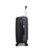 Hamburg Medium Stay Koffer mit 4 Einzelrollen 60 cm schwarz