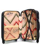 Hamburg Medium Stay Koffer mit 4 Einzelrollen 60 cm schwarz