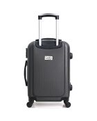 Hamburg Langstreckenkoffer mit 4 Rädern und Einrad, 69 cm, dunkelgrau