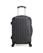 Hamburg Langstreckenkoffer mit 4 Rädern und Einrad, 69 cm, dunkelgrau
