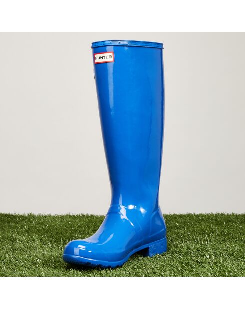 Bottes hautes Original Tour Gloss bleu roi