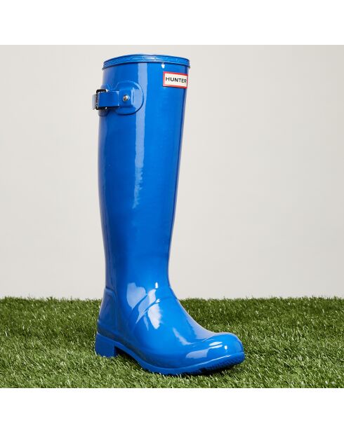 Bottes hautes Original Tour Gloss bleu roi