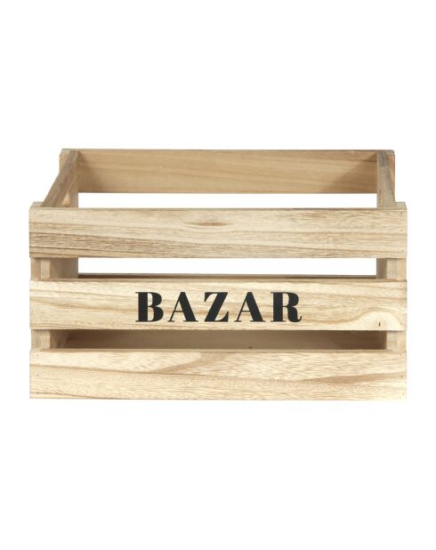 3 Cagettes Bazar naturelles