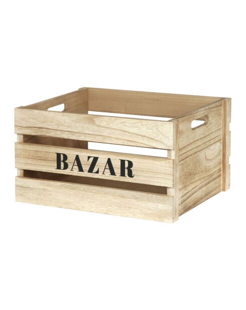 3 Cagettes Bazar naturelles