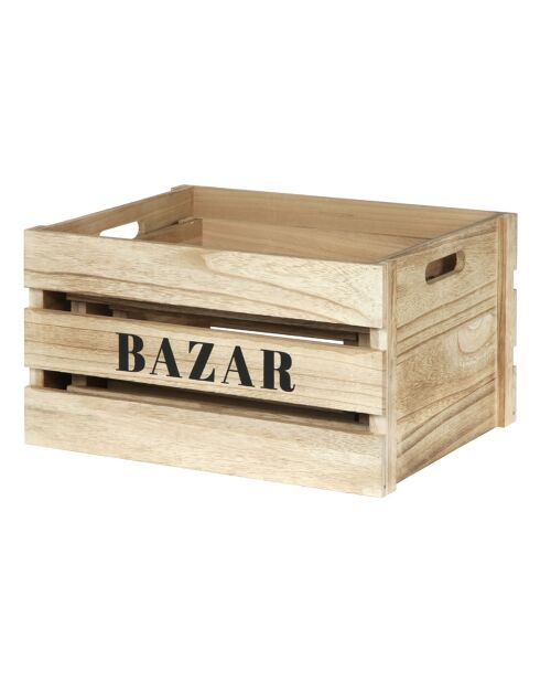 3 Cagettes Bazar naturelles