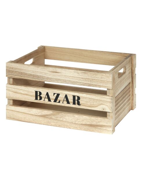 3 Cagettes Bazar naturelles